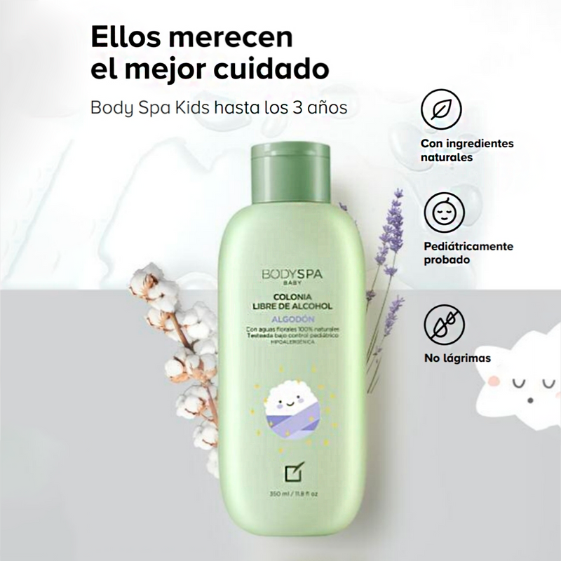 Body Spa Baby Colonia Libre de Alcohol